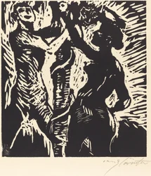 アダムとイブの堕落、1919 年。