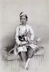 若きヒル・ラジャ」1844年