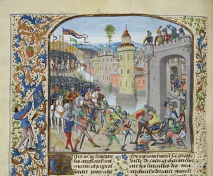 1346 年のカーンの戦い、1470 ～ 1475 年頃。