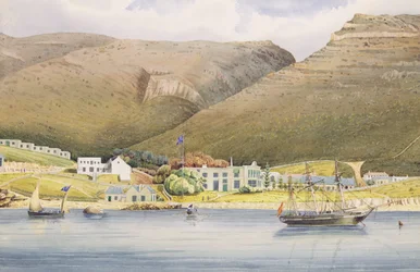 提督の家、サイモンの町、喜望峰、1844