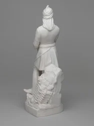 パリアンウェアのウィリアム・ホドソン中尉（後に少佐）の彫像