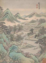 8つの風景画、1699年
