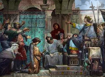 サン・ルイによるエンゲラン4世のクーシーへの処罰（1220年～1310年） - サン・ルイによるエンゲラン4世のクーシーへの処罰