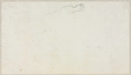 スフィンクスのスケッチ[] verso、c。 1879-80。