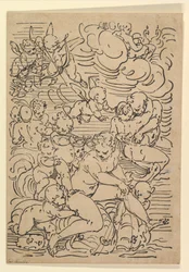アンフィトリテの勝利、ca。 1550-1580。