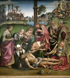 死んだキリストの嘆き、1502年。