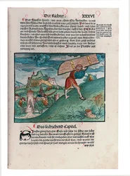 旧約聖書、第II部、ヨシュア記 - エステル記より。マルティン・ルター訳聖書、ヴィッテンベルク、1524年