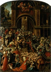 ドイツ語：Bethlehemitischer Kindermort 罪のない人々の虐殺