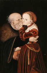 ドイツ語：Ungleiches Paar / Der alte Narr 不釣り合いな恋人たち / The old fool