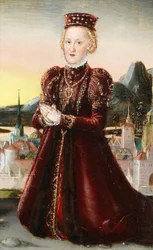 アグネス・グレーフィン・フォン・バルビー王女の肖像