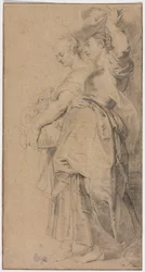 ソドムを脱出するロトの娘たち