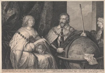 Thomas Howard, 21º Conde de Arundel e Alethea Howard (nascida Talbot), 13ª Baronesa Furnival, Condessa de Arundel