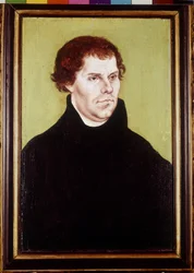 マルティン・ルター（1483-1546年）の肖像、クラナッハによる絵画