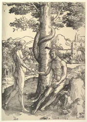 フォールオブマン、アダムとイブ、ca。 1514。
