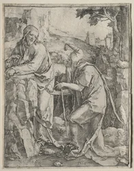キリストの誘惑、1518年。
