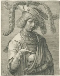 髑髏の青年