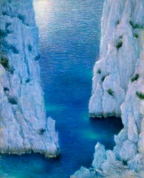 La Calanque, c.1936 (紙にパステル)
