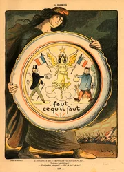 La Baionnette, カラフルな風刺