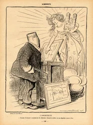 La Baionnette, B&W satire
