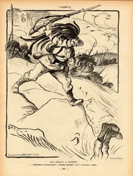 La Baionnette, B&W satire