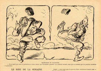 Le Rire rouge, B&W satire
