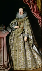 Eleanor Gonzaga（1598-1655）、フェルディナンド2世（1578-1637）の妻、17世紀初頭の神聖ローマ皇帝