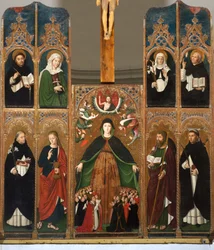 慈悲の聖母のポリプティク