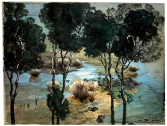 風景、1900年代。