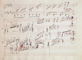 ドイツの作曲家ルートヴィヒ・ヴァン・ベートーヴェン(1770-1827)が1801年に作曲した「Sonata pour piano n* 14 en do diese minor」「Sonata au clair de lune」の楽譜です。House, Natale de Beethoven, Bonn.ドイツ