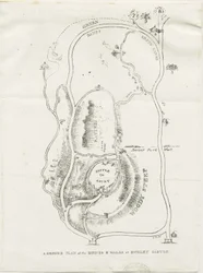 ダドリー城：リトグラフ、nd [c 1825]