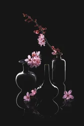 優雅な花の花瓶