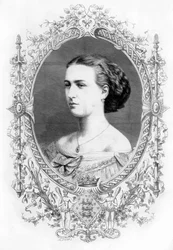アレクサンドラ王女1844-1925、1862。