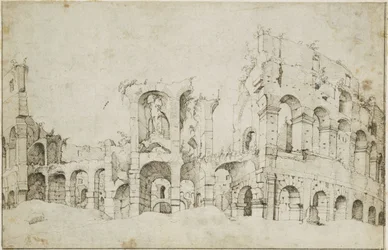 Maarten van Heemskerck - ローマ、コロッセオ