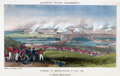 Seventy-third Regiment, Storming of Seringapatam, India, 4th May 1799.