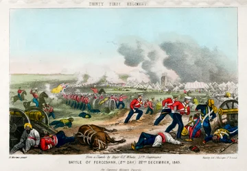 第三十一連隊 フェローゼシャーの戦い 第二日 1845年12月22日