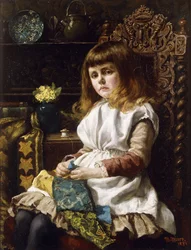 疲れた指、1881