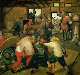戦い、c.1565-70（パネル）