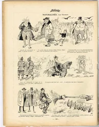 La Baionnette, Satirical in Colours