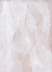 優美に流れる波