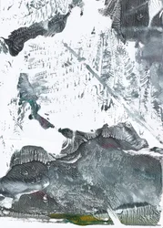氷のような抽象的な風景