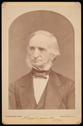 Alexis Caswell 1799-1877、1872年の肖像。