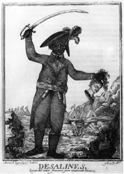 ジャン＝ジャック・デサリーヌ、ハイチ革命の指導者、1806年。