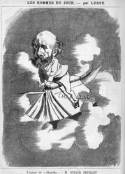 オクターブ・フィーユ（1821-1890） フランスの作家。