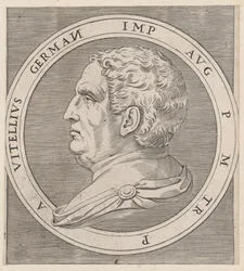 Speculum Romanae Magnificentiae:ヴィテリウス、『12人のシーザー』より、約1500年～1534年。