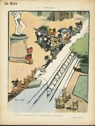 Le Lire』に掲載されたMarcel Capy（1865-1941）のイラスト