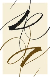 ダンス、2014年（紙にインク）