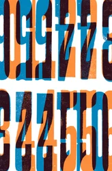 ナンバーズ』2014年（木活字印刷）