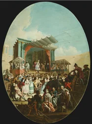 1772年ヴェローナのイタリア喜劇。