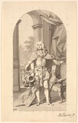 カウンティ コミッショナー "Gehejmeråd i Tønder" フレデリック ヴィルヘルム ホルスタインがダンネブロークの騎士として順番に