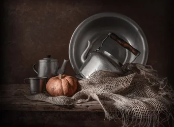 素朴な秋の静物画
